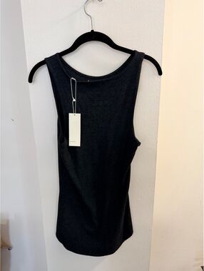 NWT Vince Sleeveless Sweater Tank Top Shirt Gray Grey